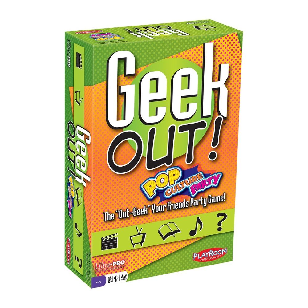 Geek Out Pop Culture Party Boardgame