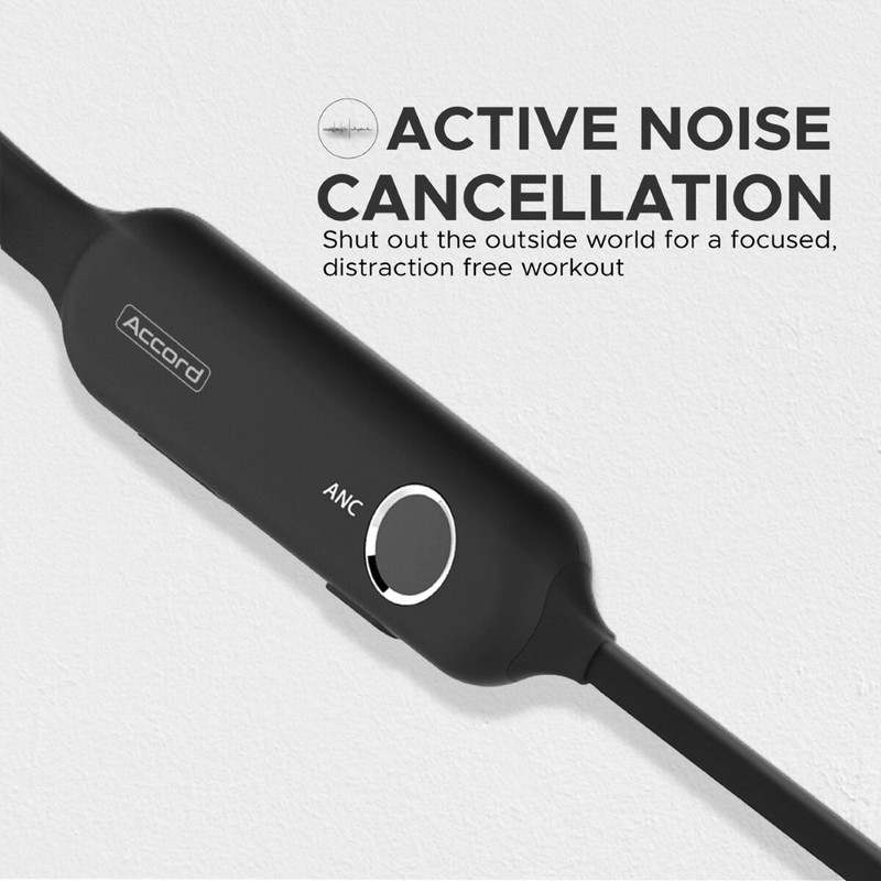 Promate Accord Wireless Earphones with Active Noise Cancellation
