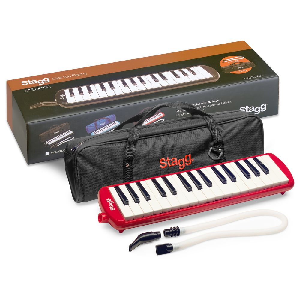 Stagg Melosta32 Bk Melodica Red