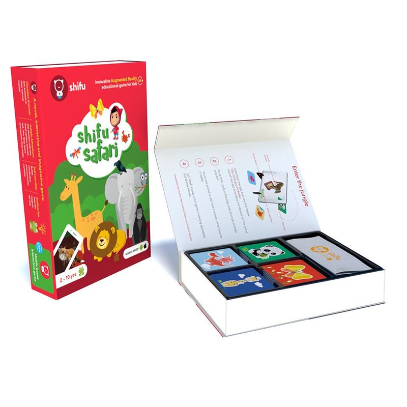 Shifu Safari Educational Interactive AR Card Game for Kids