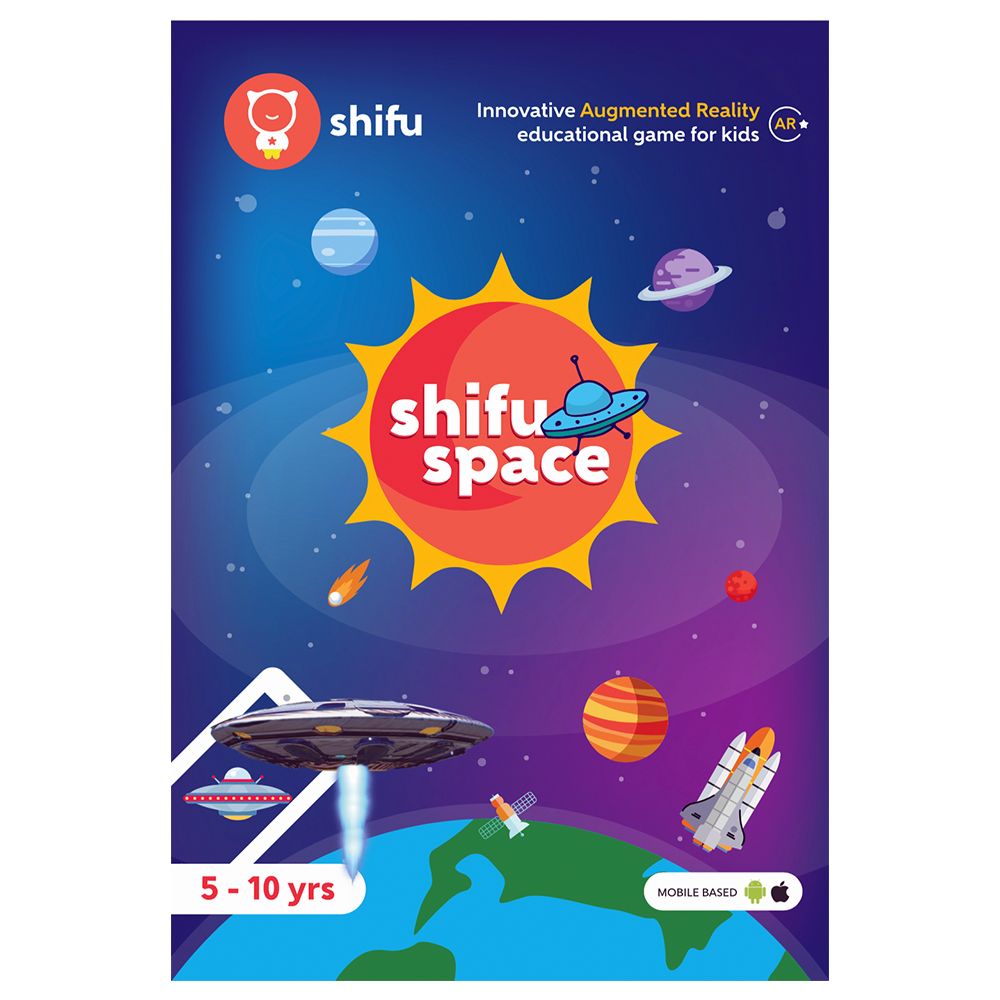 Shifu Space Educational Interactive AR Card for Kids