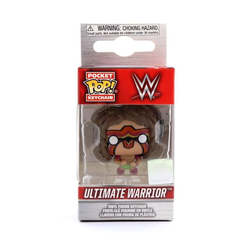 Funko Pocket Pop! WWE Ultimate Warrior 2-Inch Vinyl Figure Keychain
