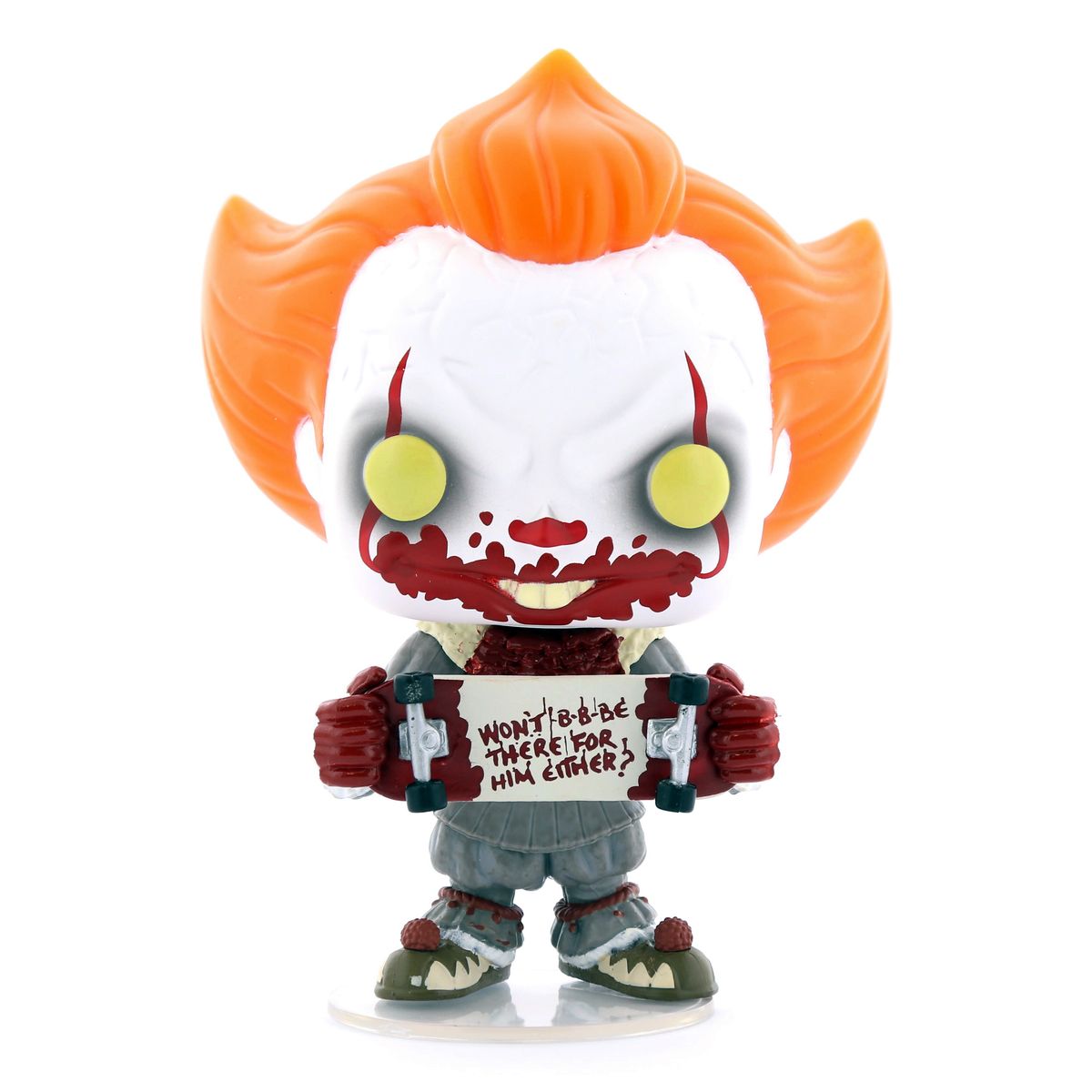 Funko Pop Movies It Chapter 2 Pennywise with Skateboard Vinyl Figure