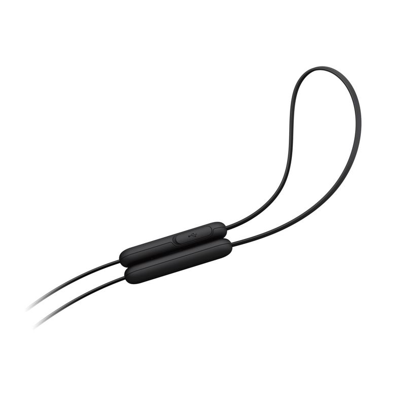 Sony WI-C310 Wireless In-Ear Earphones With Mic For Calls Black