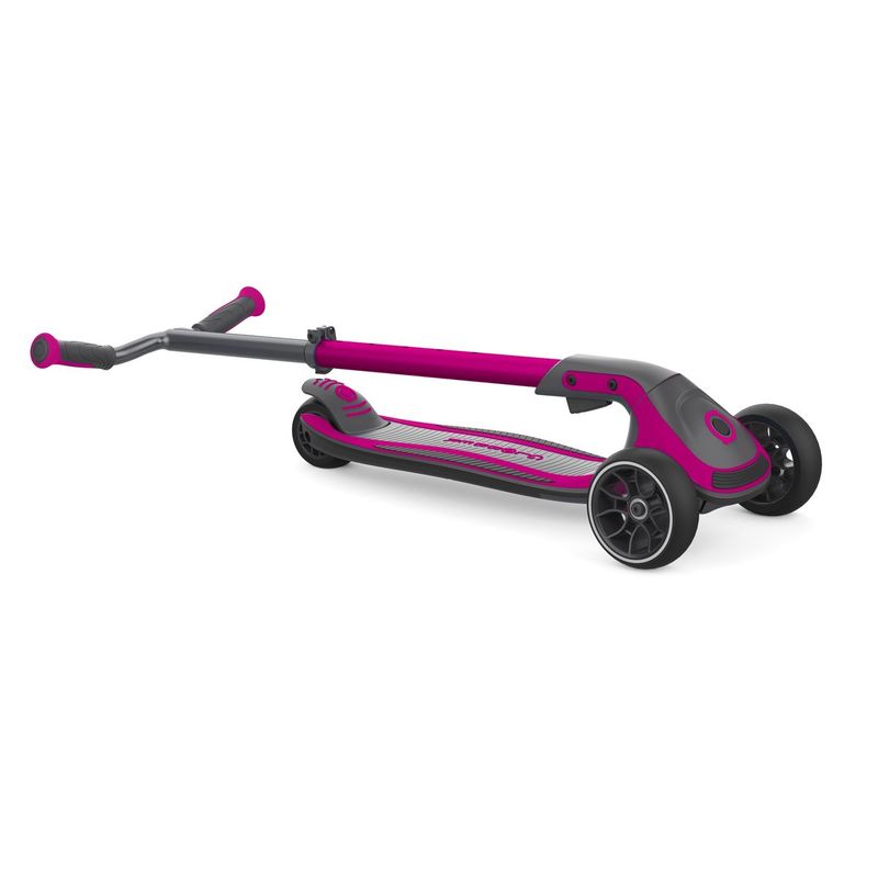 Globber Ultimum 3-Wheel Foldable Scooter - Deep Pink