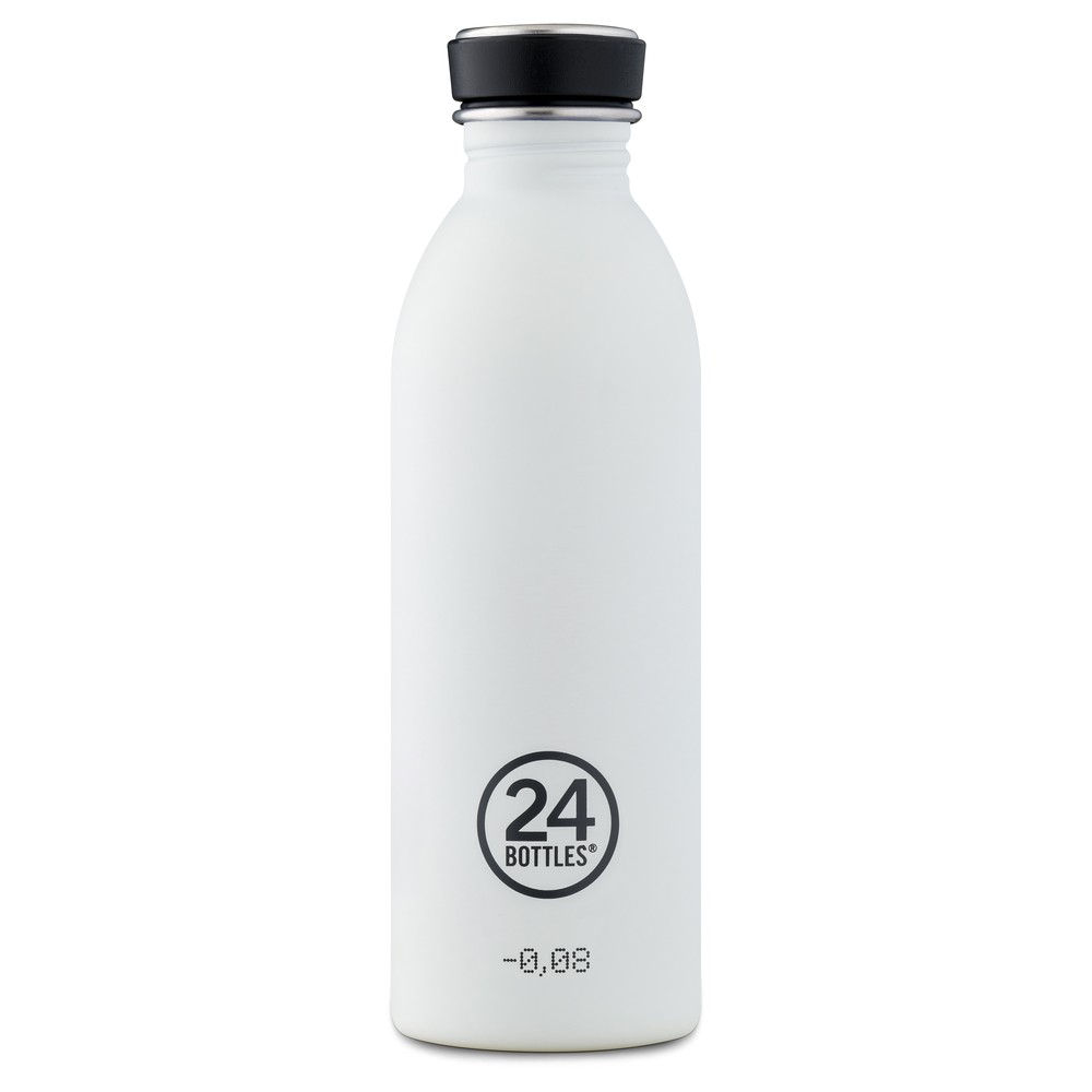 24 Bottles Urban Bottle Basic Ice White 500ml