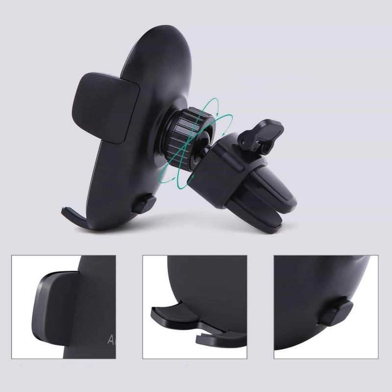 Aukey 360-Degree Rotating Holder Black