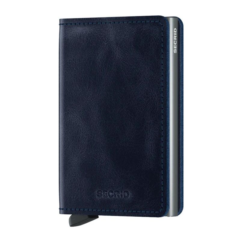 Secrid Slimwallet - Vintage Leather - Blue