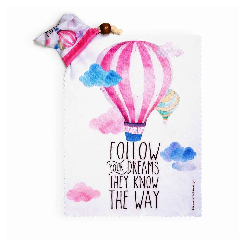 Legami S.O.S. Look At Me - Lens Cleaning Cloth - Air Balloon
