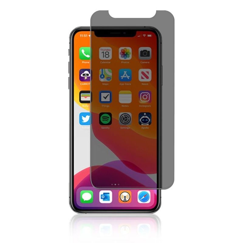 HYPHEN Tempered Glass Full Coverage Privacy for iPhone 11