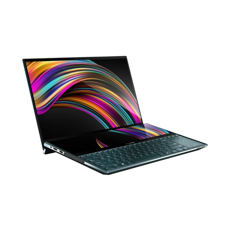 ASUS Zenbook Pro Duo Laptop UX581GV-H2001TS i9-9980HK/32GB/1TB SSD/32GB/RTX 2060/15.6FHD OLED UHD GL TOUCH 60HZ/WIN10/1A-CelesTial Blue