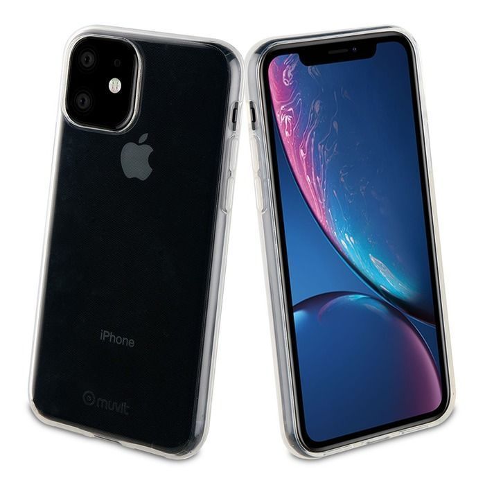 Muvit Crystal Soft Case Transparent for iPhone 11
