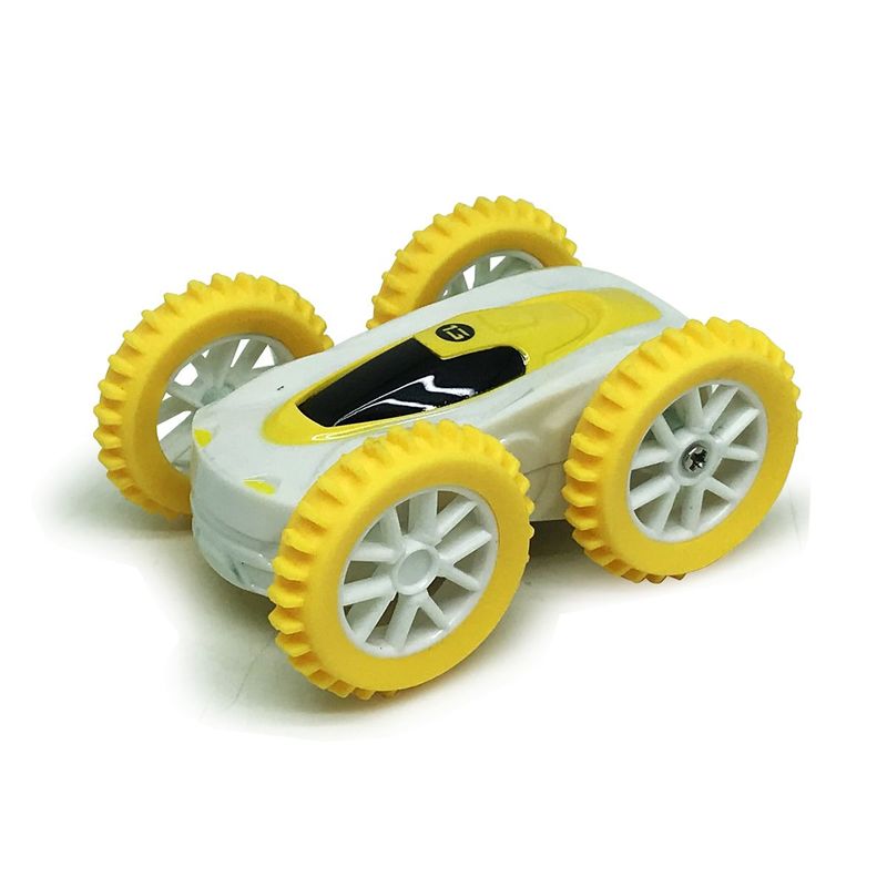 Sinovan Mini Remote Control Stunt Car Ck Stunt Yellow/White