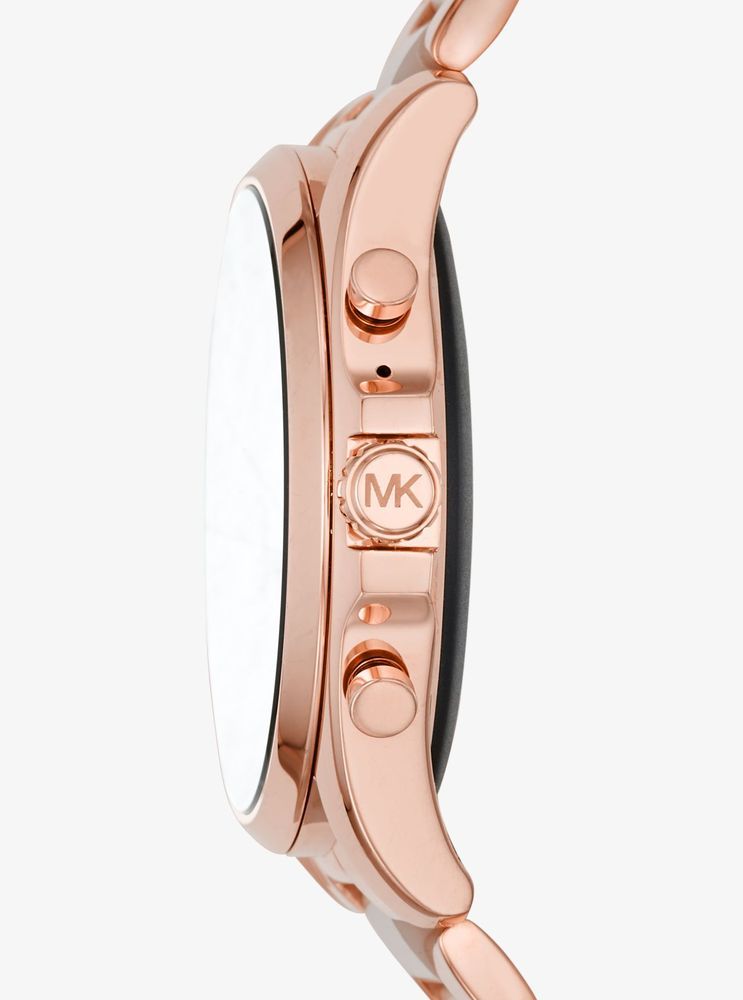 Michael Kors MKT5090 Rose Gold/Pink Smartwatch 44mm (Gen 5)