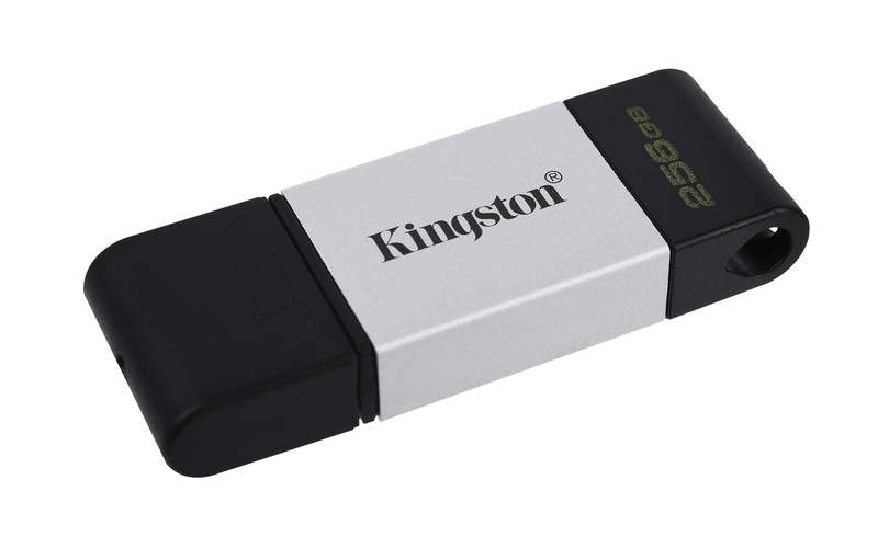 Kingston 256GB DataTraveler 80 USB 3.2 Gen 1 Type-C Flash Drive