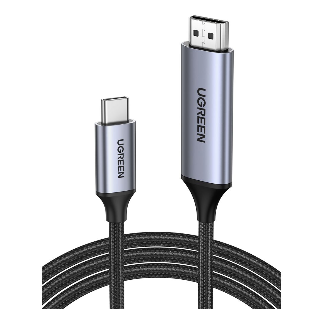 UGREEN USB-C To HDMI Male To Male Cable Aluminum Shell 1.5m - Grey