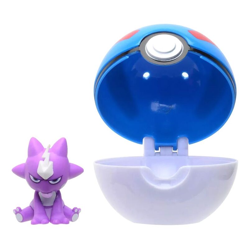 Pokemon Clip N Go Toxel + Great Ball Pokemon Clip N Go Toxel + Great Ball