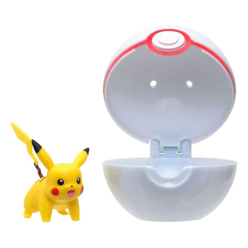 Pokemon Clip N Go Pikachu + Premier Ball