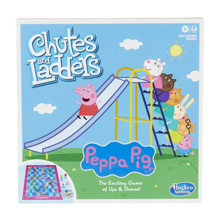 Hasbro Chutes And Ladders Peppa Pig Board Game F2927