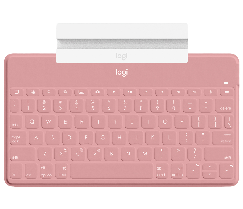 Logitech 920-010059 Keys-to-Go Ultra Slim Keyboard - Pink