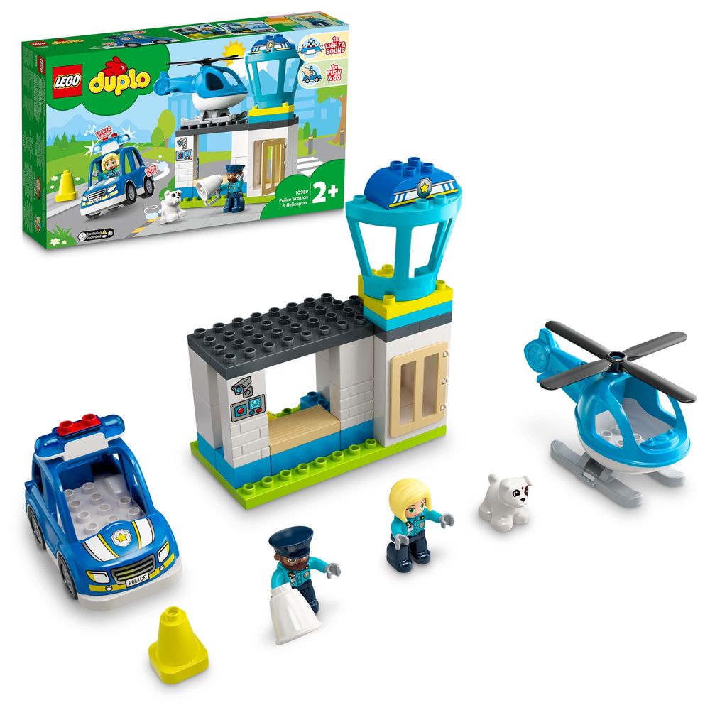 LEGO DUPLO Town Police Station & Helicopter 10959
