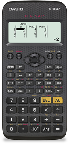 Casio FX-350EX Scientific Calculator Black