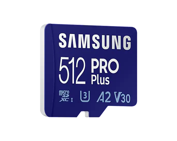 Samsung Pro Plus 512GB microSD with Adapter