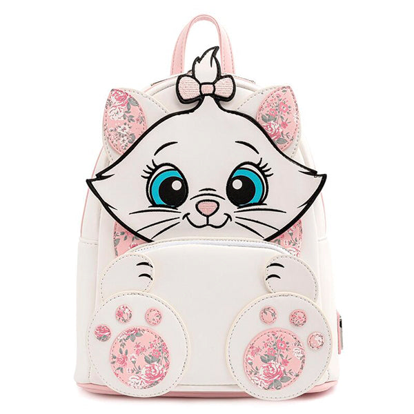 Loungefly Leather Disney The Aristocats Marie Floral Footsy Backpack