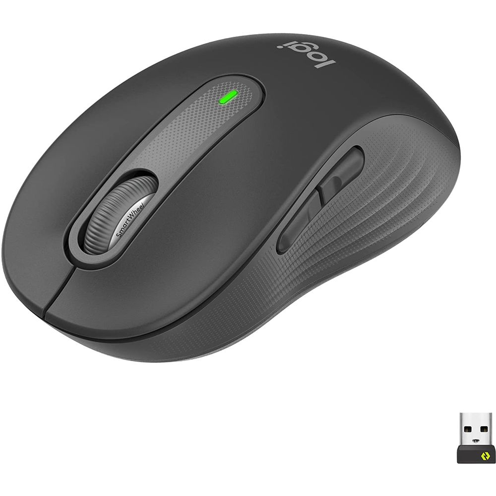 Logitech 910-006253 M650 Wireless Mouse - Medium - Graphite