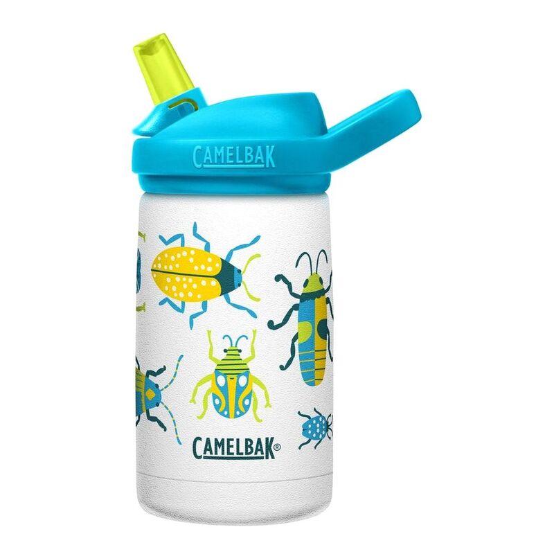 Camelbak Eddy + Kids Stainless Steel Vacuum Insulated Water Bottle 355ml - Bugs Camelbak Eddy + Kids Stainless Steel Vacuum Insulated Water Bottle 355ml - Bugs