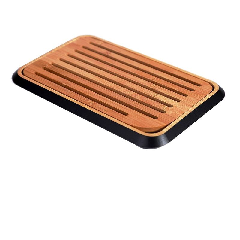 Pebbly Breadboard Small (28x18cm)- Black
