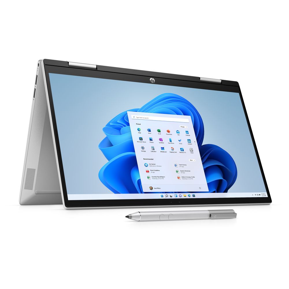 HP Pavilion X360 Laptop 14-DY0159NE i3-1125G4/4GB/256GB SSD/Intel UHD/14-inch FHD Touch/Windows 11 Home - Natural Silver