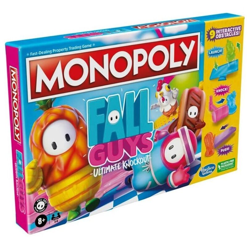 Hasbro Gaming Monopoly Fall Guys Board Game