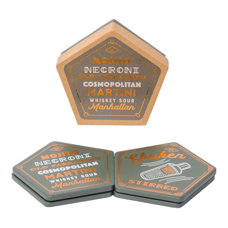 Gentlemen's Hardware Coasters Cocktail Gentlemen's Hardware Coasters Cocktail