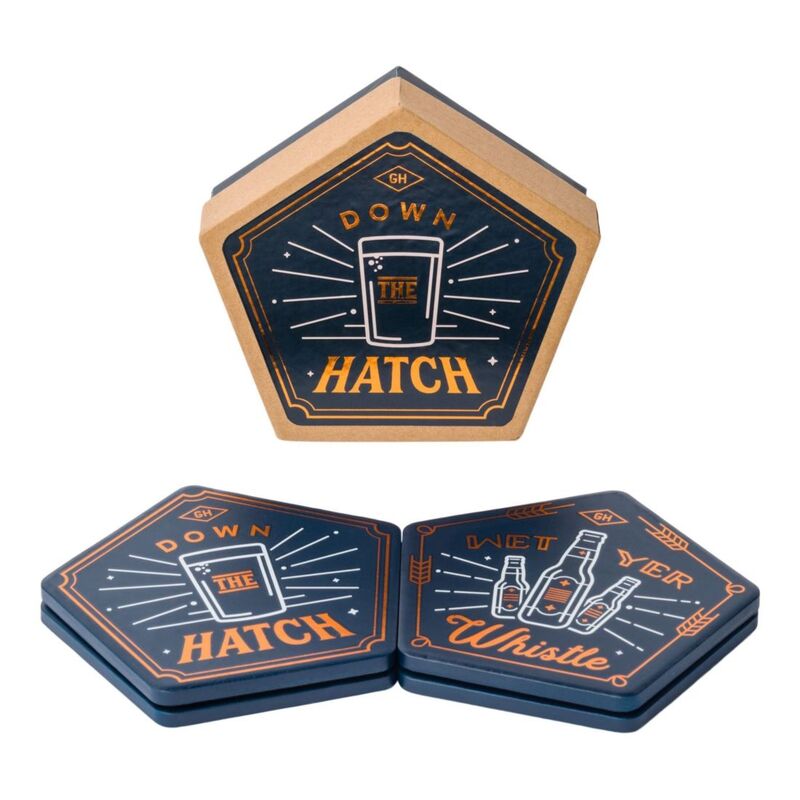 Gentlemen's Hardware Beer Coasters (Set Of 4) Gentlemen's Hardware Beer Coasters (Set Of 4)