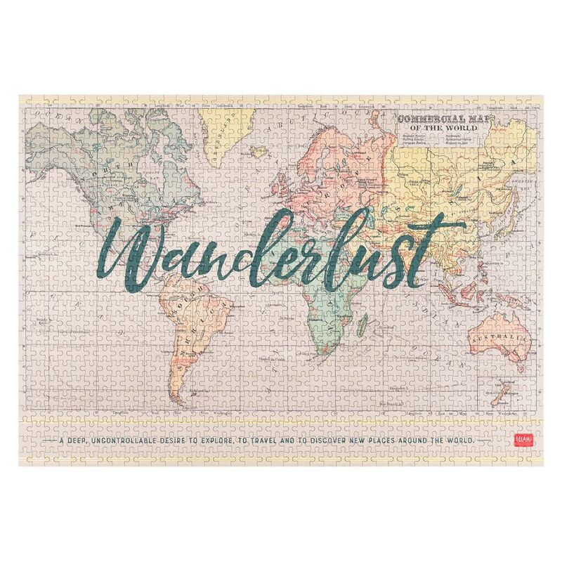 Legami Jigsaw Puzzle - Travel (1000 Pieces) (68 X 48cm) Legami Jigsaw Puzzle - Travel (1000 Pieces) (68 X 48cm)