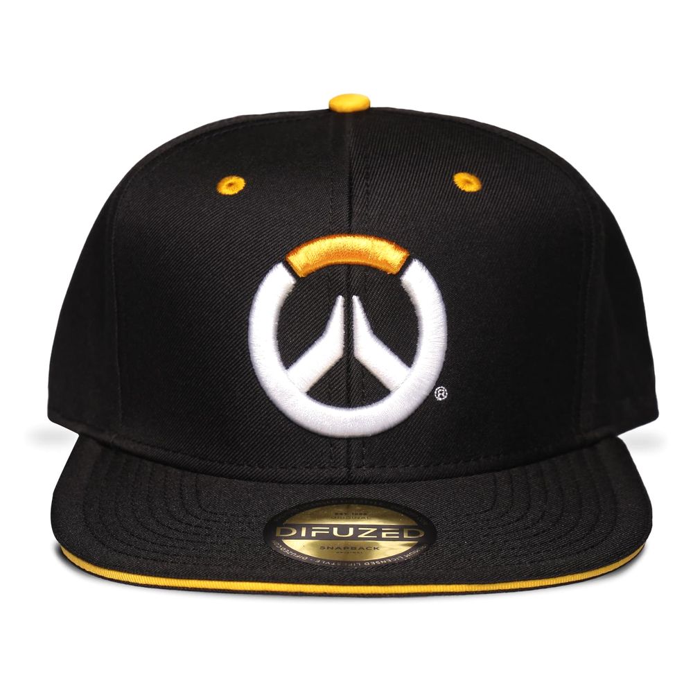 Difuzed Overwatch Logo Snapback Cap - Black