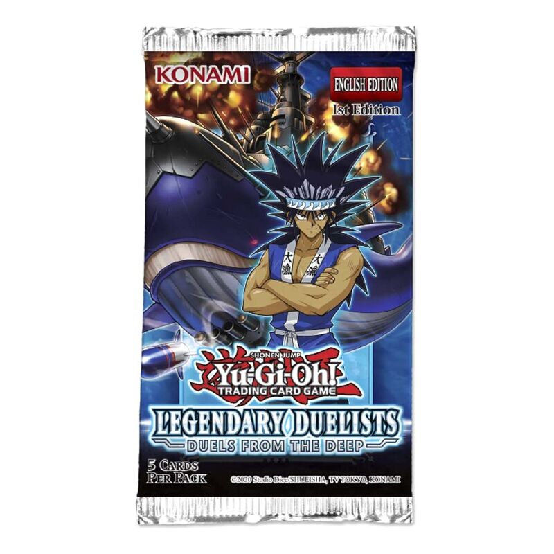 Yu-Gi-Oh! TCG Legendary Duelists Duels From The Deep (Single Pack - 5 Cards) Yu-Gi-Oh! TCG Legendary Duelists Duels From The Deep (Single Pack - 5 Cards)