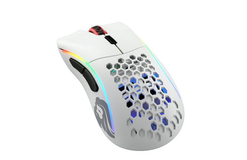 Glorious Model D Minus Wireless Gaming Mouse - Matte White