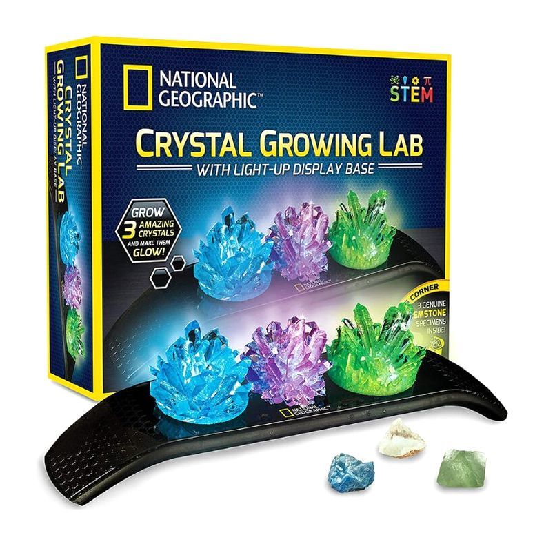 National Geographic Crystal Growing Lab With Light-Up National Geographic Crystal Growing Lab With Light-Up