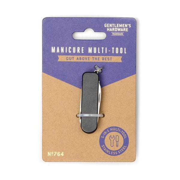 Gentlemen's Hardware 5-in-1 Mini Manicure Multi-Tool