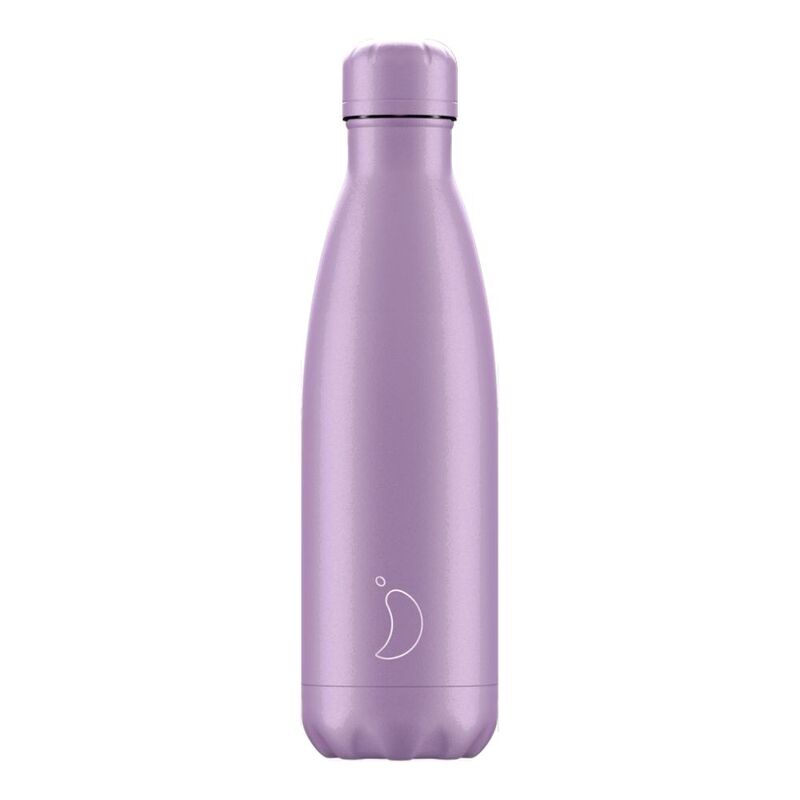 Chilly's Pastel Water Bottles 500ml All Purple