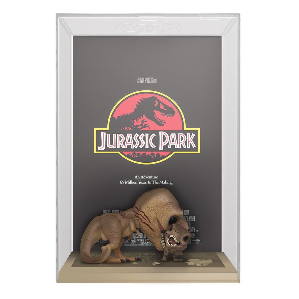 Funko Pop! Movies Poster Jurassic Park T-Rex & Velociraptor 3.75-inch Vinyl Figure