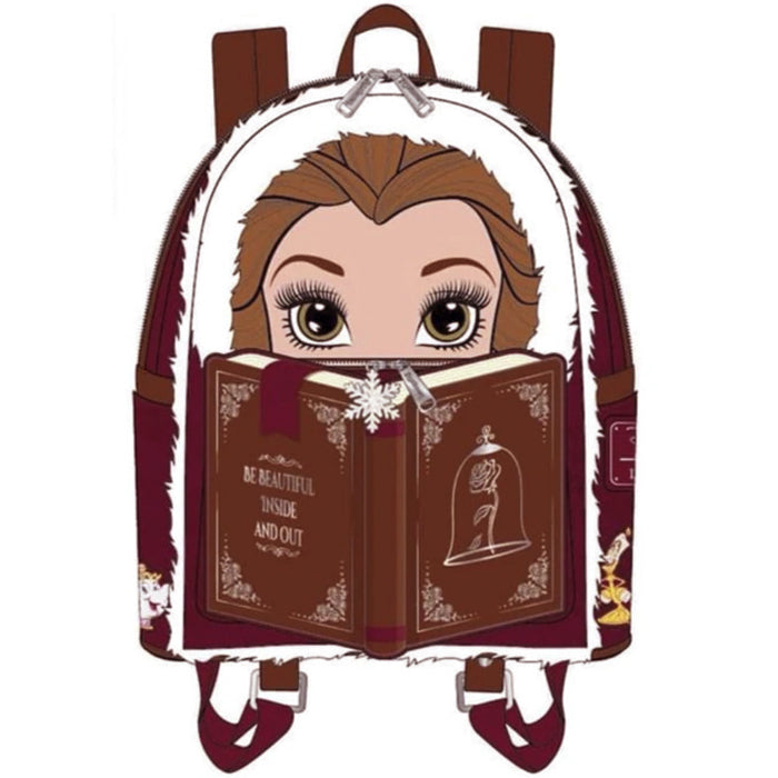Loungefly Leather Disney Belle Mini Backpack