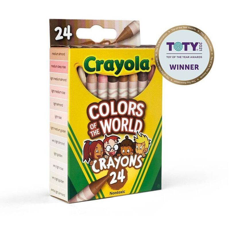 Crayola World of Colors Crayons (Set of 24)