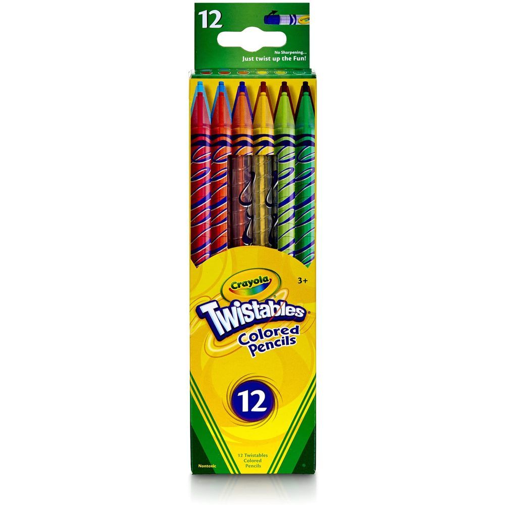 Crayola Twistables Colored Pencils (Set of 12)