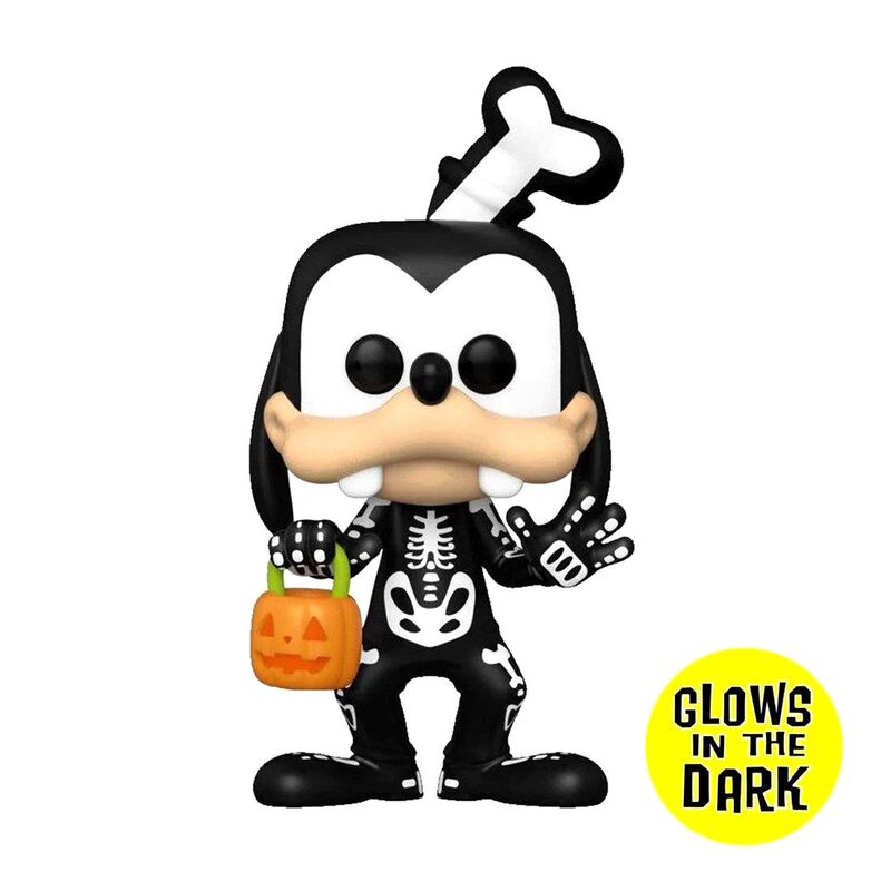 Funko Pop! Disney Skeleton Goofy Exclusive 3.75-Inch Vinyl Figure (Glows In The Dark)