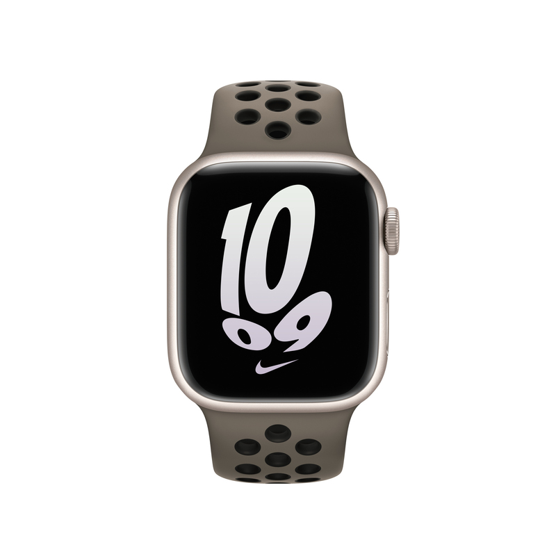 Apple 41mm Nike Sport Band for Apple Watch - Olive Grey/Black