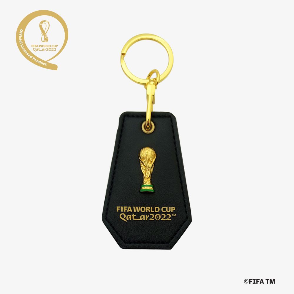 FIFA World Cup Qatar 2022 Officially Licensed Product 2.5D Trophy Keychain with Bottle Opener