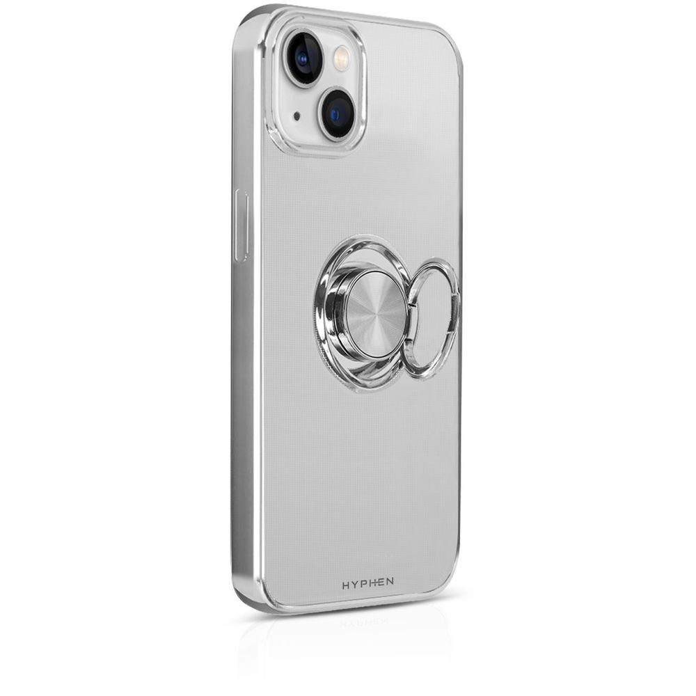 HYPHEN Ring Case for iPhone 14 Pro Max - Silver